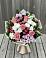 Букет цветов из: Альстромерии, Гвоздики, Розы и Хризантемы в Нижнезольском