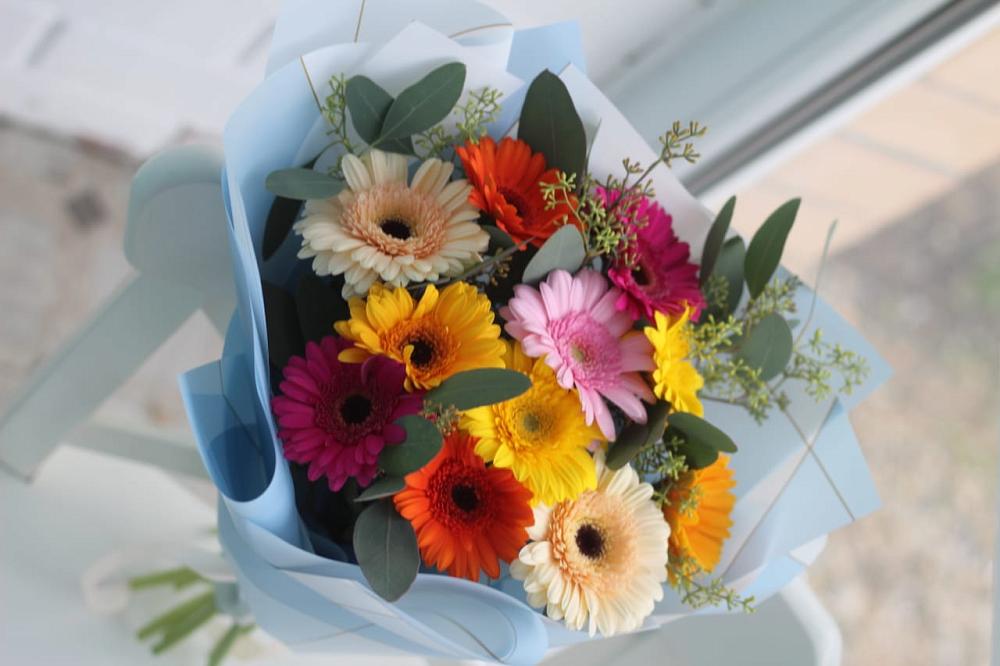 Букет цветов из: Герберы в Нижнезольском