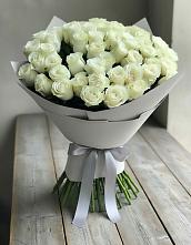 Букет 35 Белых роз в Нижнезольском