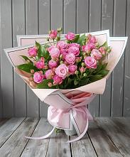 Букет Розовый кустик в Нижнезольском