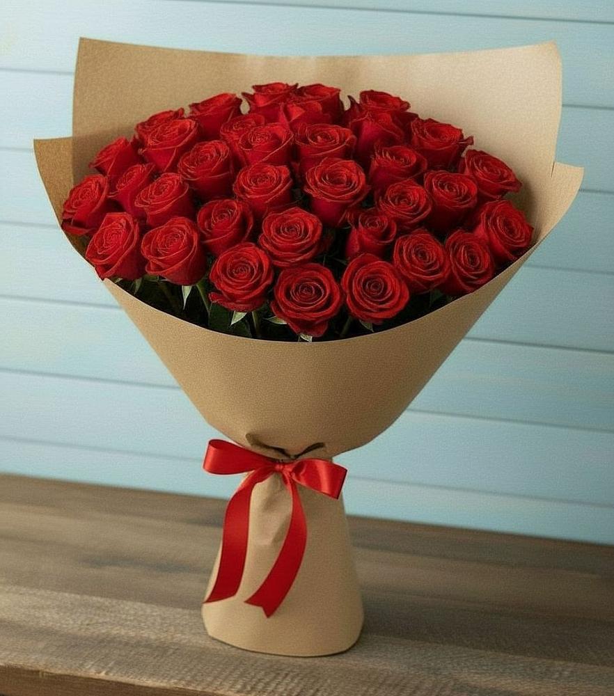 Букет Красные розы Милано в Нижнезольском