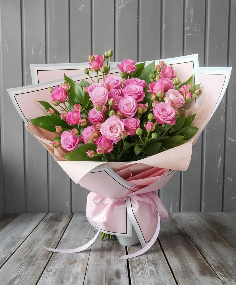Букет Розовый кустик в Нижнезольском