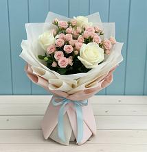 Букет цветов из:  Розы в Нижнезольском