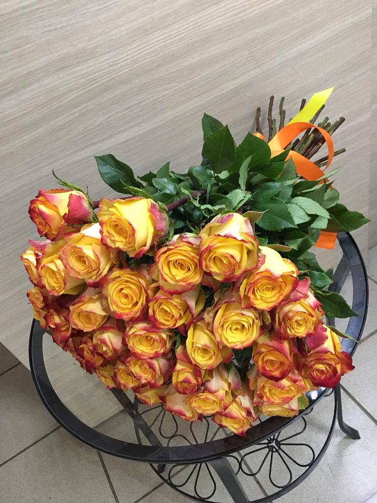 Букет Желтые розы в Нижнезольском