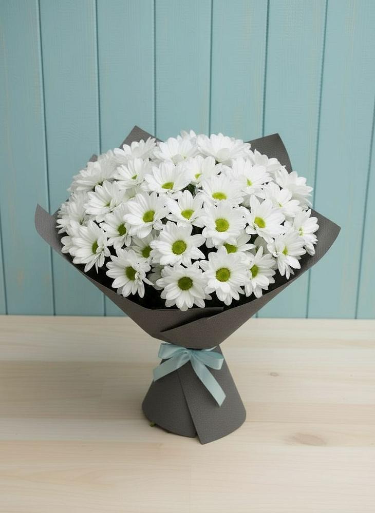 Букет цветов из: Хризантемы в Нижнезольском