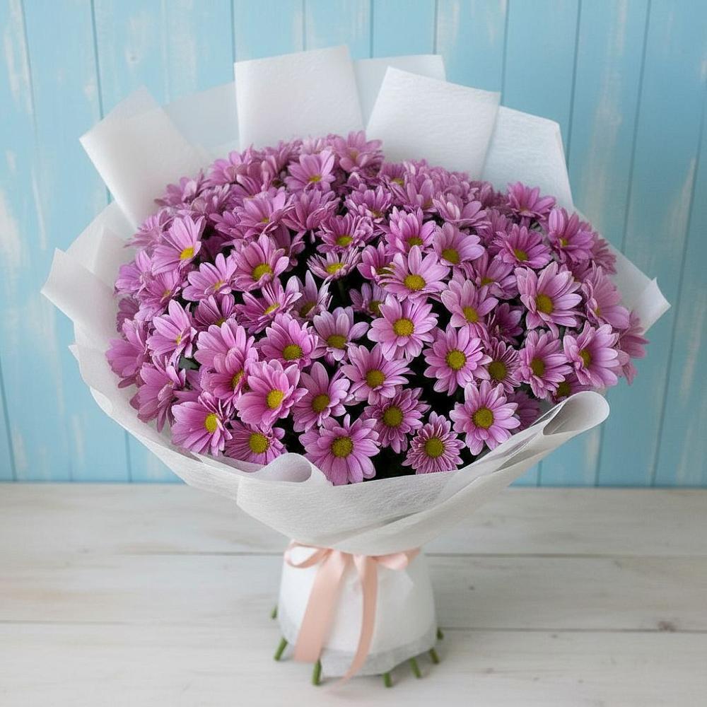 Букет цветов из: Хризантемы в Нижнезольском