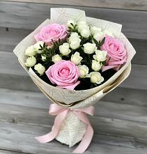 Букет цветов из:  Розы в Нижнезольском