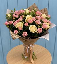 Букет цветов из:  Розы в Нижнезольском