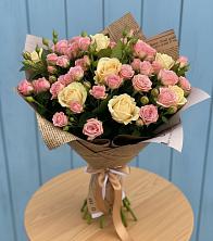 Букет цветов из:  Розы в Нижнезольском