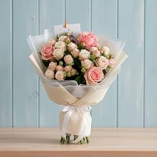 Букет цветов из:  Розы в Нижнезольском