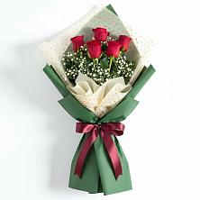 Букет цветов из:  Розы в Нижнезольском